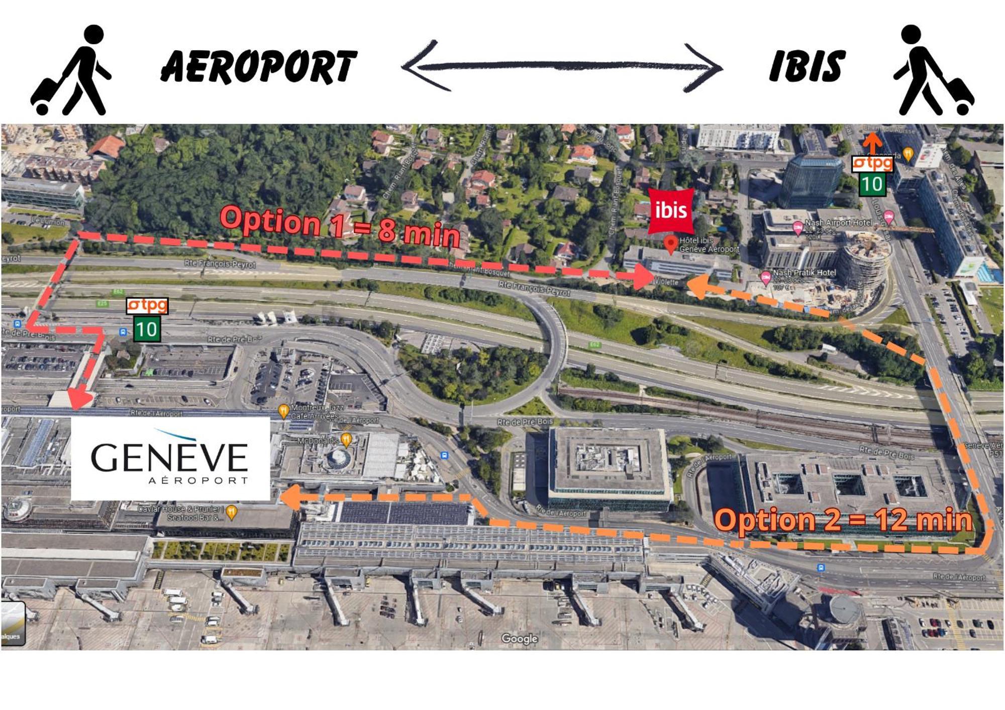 Отель Ibis Geneve Aeroport Экстерьер фото